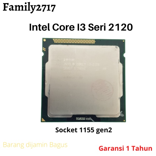 Procsesor core i3 seri 2120 intel