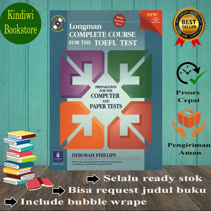 buku baru LONGMAN complete course for the TOEFL test