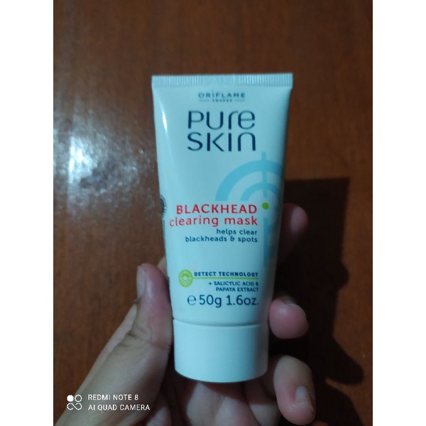 Oriflame Pure Skin - Masker untu komedo 50g