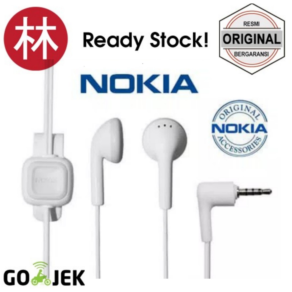 Nokia Stereo Headset WH102 Original White