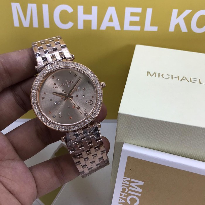 Jam Tangan Michael Kors MK3728 Rosegold 40mm Ori BM