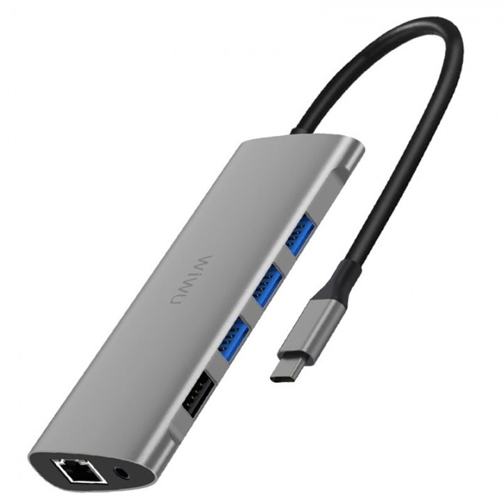 WIWU ALPHA 11-in-1 USB-C Multiports Docking Converter Adapter