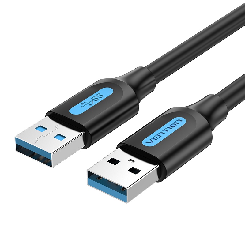 ( Bisa Cod ) Vention Kabel Data USB A 3.0 High Speed 2A for PC Laptop HDD 5Gbps CON