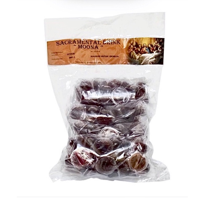

Anggur moona cup Perjamuan Kudus “MOONA” isi 100 pcs