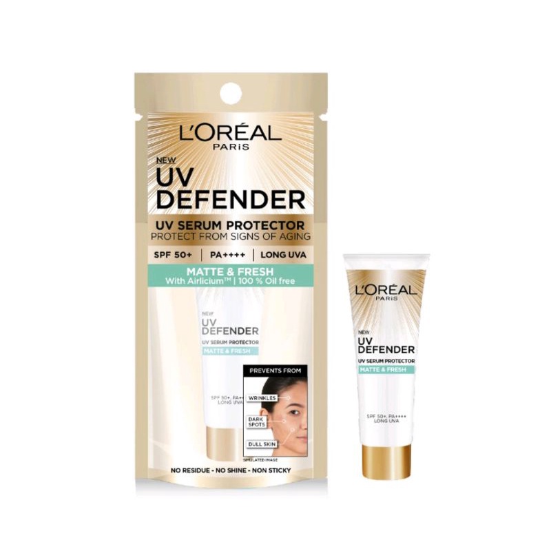 LOREAL PARIS UV DEFENDER SUNSCREEN SPF 50 15ml