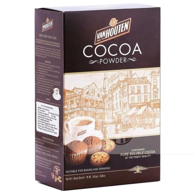 

A47Cslo Coklat Bubuk Cocoa Van Houten 180 Gram