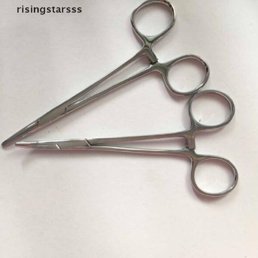 Rsid Span-new Tang Pancing Stainless Steel Fish Hook Remover Curved Tip Klem Garis