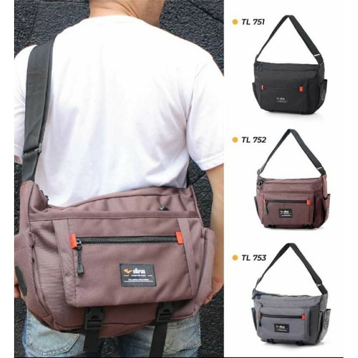 Tas Selempang Pria Elbrus # Tas Skolah Pria # Tas Santai Kerja # Tas Selempang pria murah