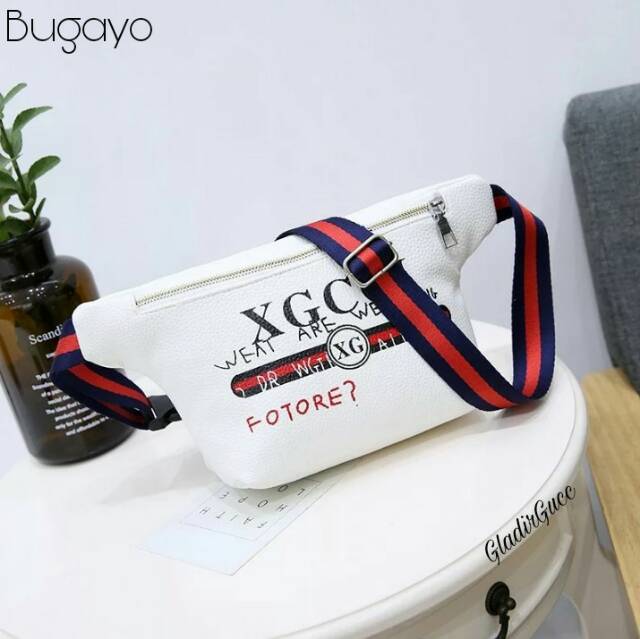 Waisbag XGCCL tas pinggang bisa tas selempang wanita cantik