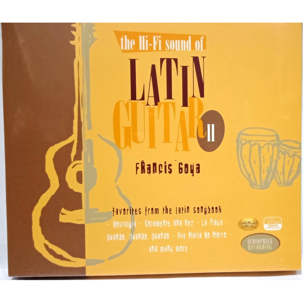 CD Hi-Fi Sound Of LATIN GUITAR II Ft Francis Goya