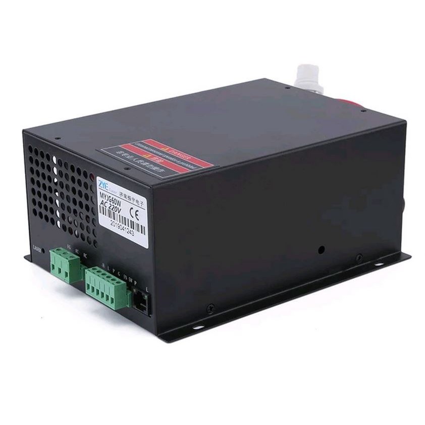 Power supply laser co2 60W power supply mesin laser co2 60w