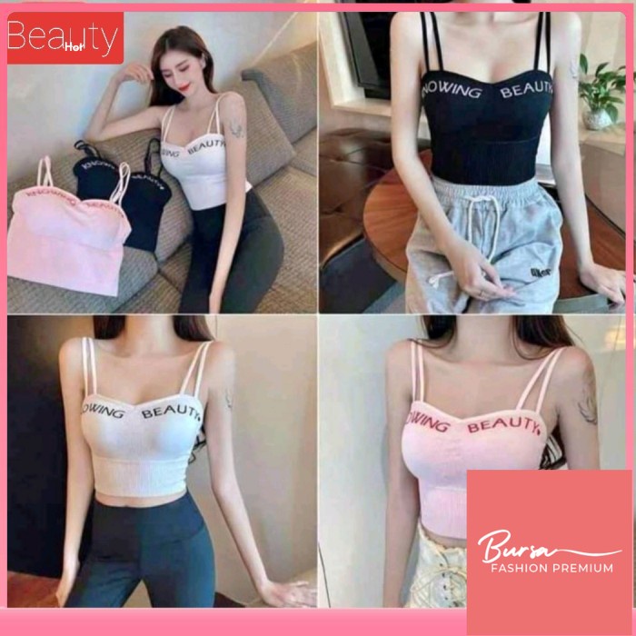 Tank Top Wanita Beauty / Tank Top Tali Wanita / Tank Top Wanita Sexy