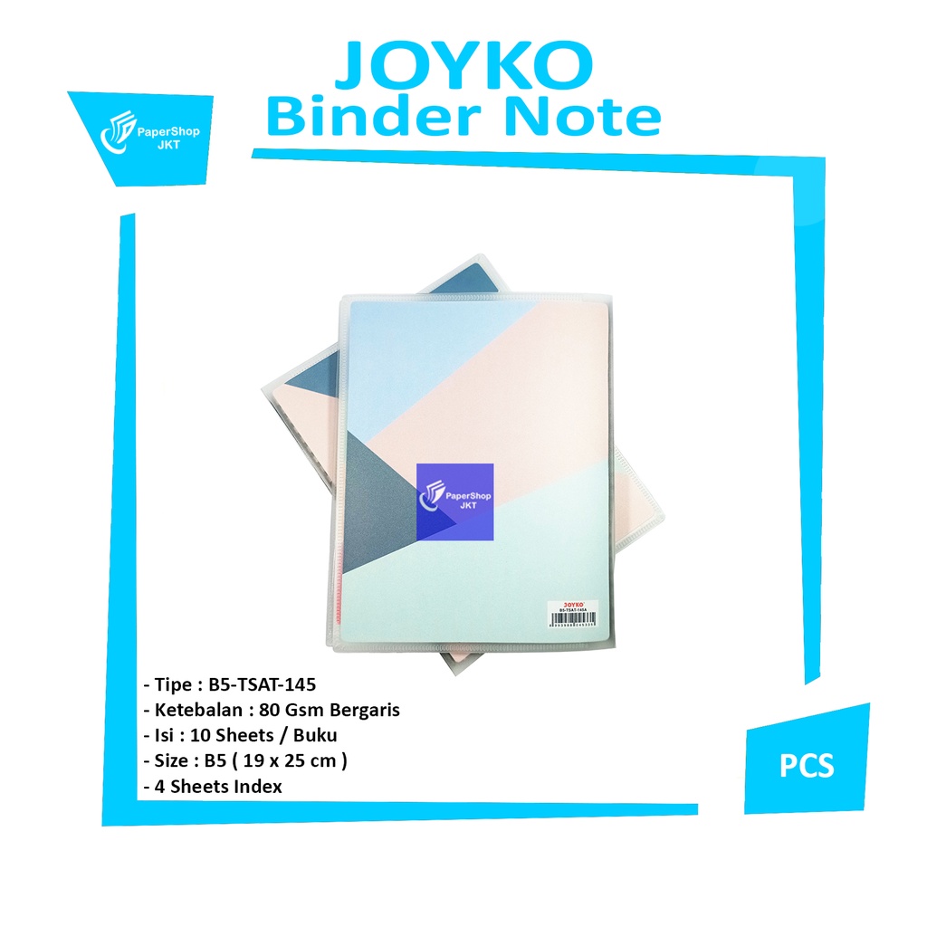 

JOYKO - Binder - B5 - TSAT -145 - Pcs
