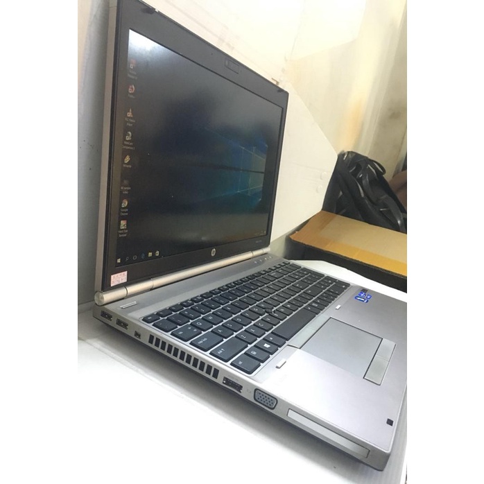 HARGA LAPTOP BEKAS || HP elitebook 8560p core i5-2520M eSATAport. AMD Radeon. Mulusss