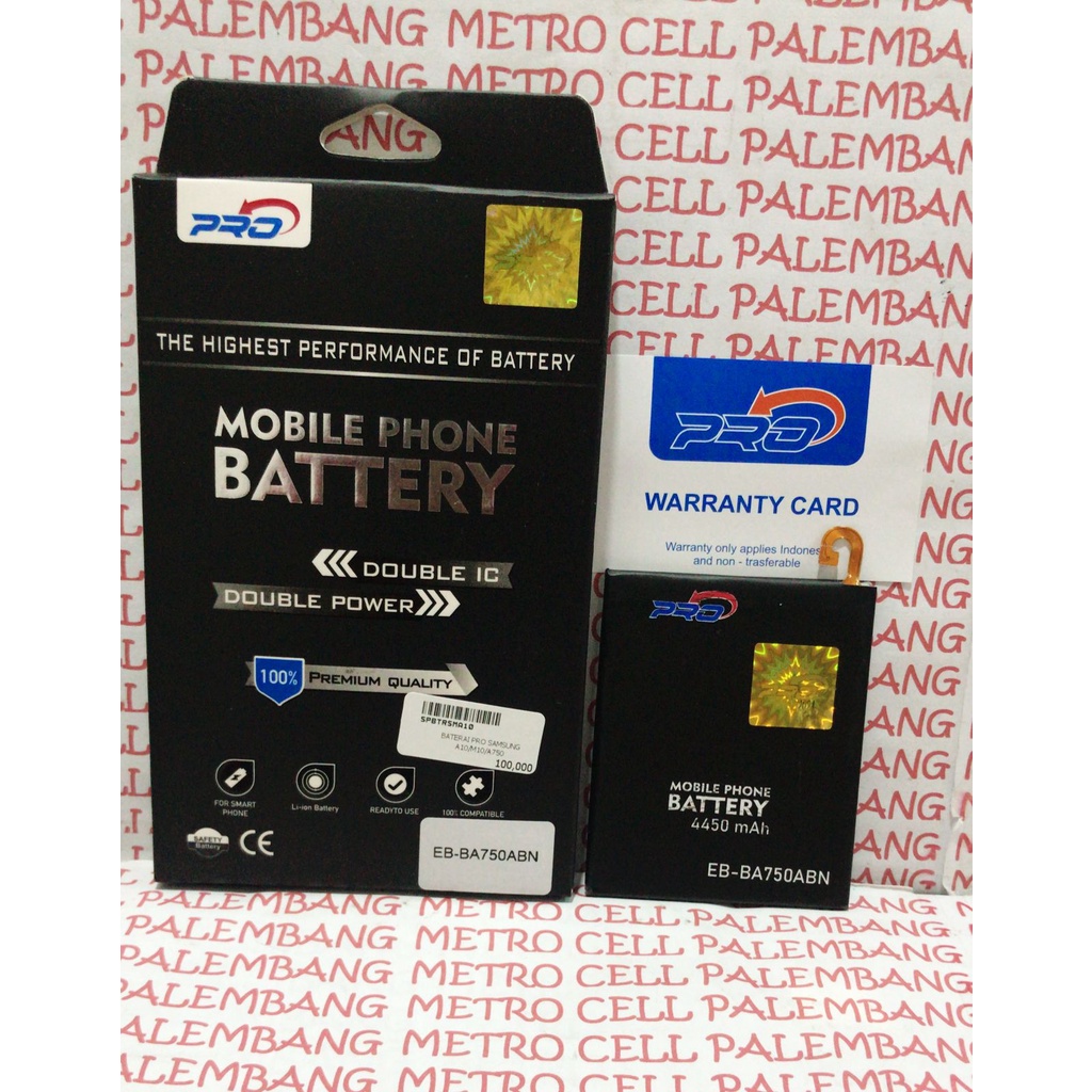 BATERAI PRO SAMSUNG A10/M10/A750