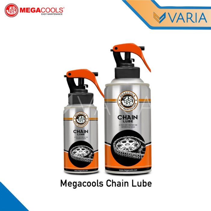 Megacools Chain Lube 300 ml Oli Rantai Motor Pelumas Semprot Spray