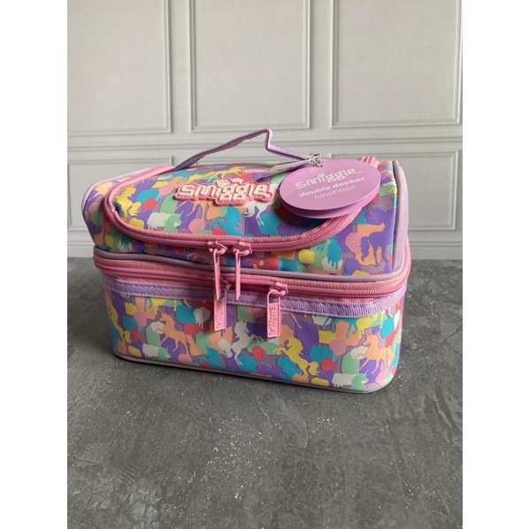 SMIGGLE ILLUSION UNICORN LUCHBAG/TAS BEKAL SMIGGLE