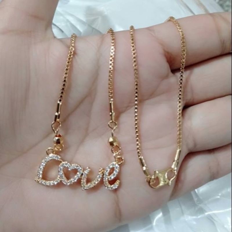 Kalung xuping dewasa love