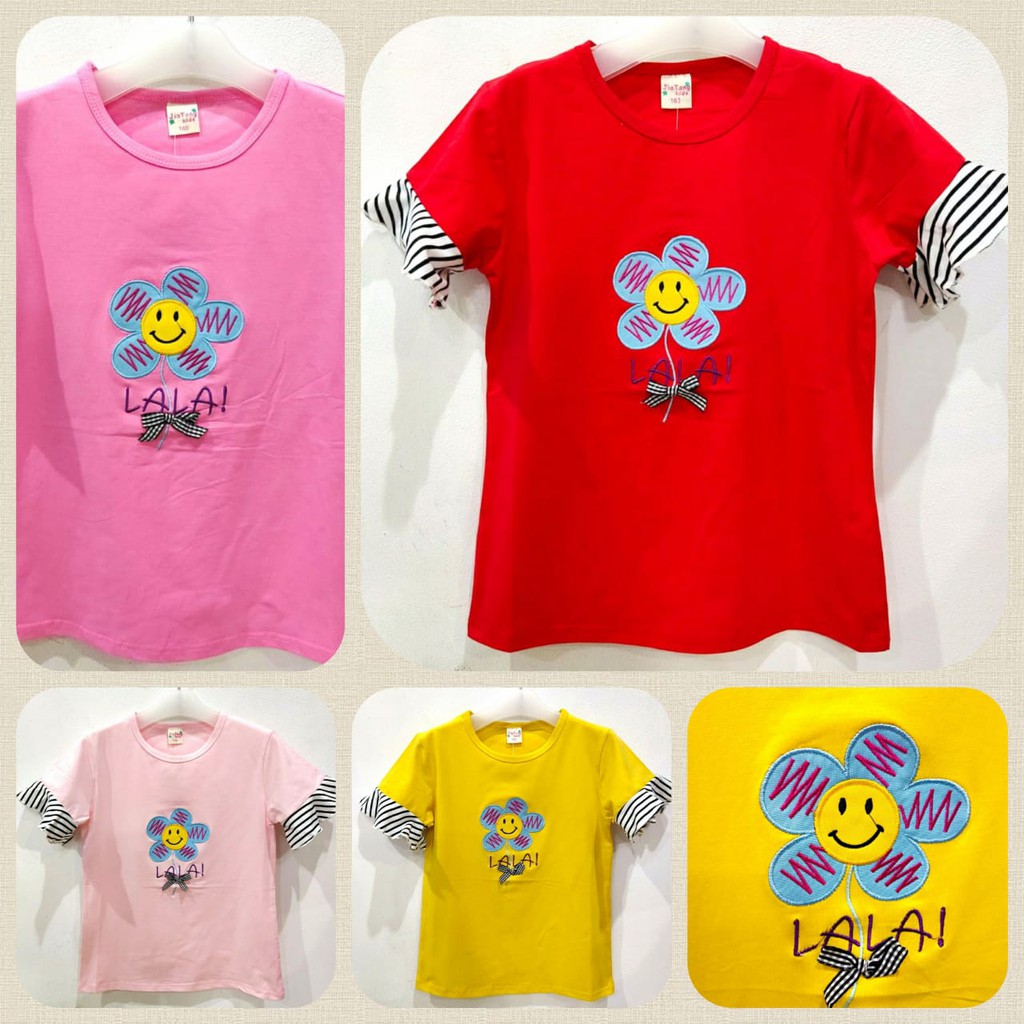 Blus Anak Perempuan Kaos Import