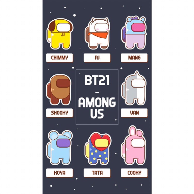 Among Us Versi Bt21 Chimmy