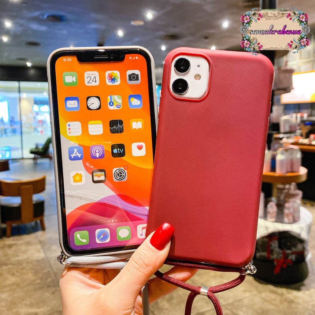 SOFTCASE SLINGCASE TALI LANYARD CANDY XIAOMI REDMI 8 8 SE 8 LITE SB1888