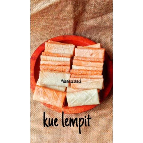 

TERMURAH!!!KUE SEMPRONG LEMPIT 250 GR FREE BUBBLE WRAP/KARDUS