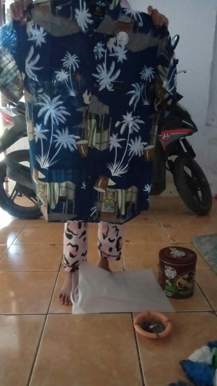 Kemeja New Arrival Distro Batik Pria Bordir Sogan Hrb026 Batik Notoarto