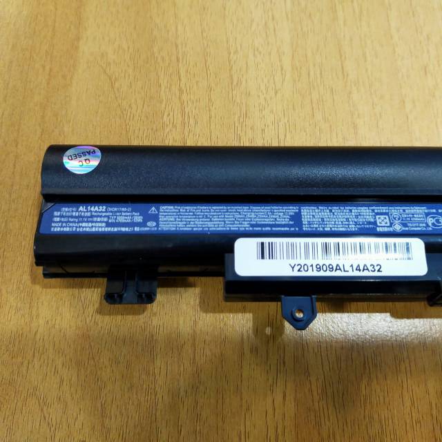 Baterai Original Acer Aspire E14 E15 E4 E5 E5-471 E5-411 E5-421 E5-421G E5-471 E5-471G (AL14A32)