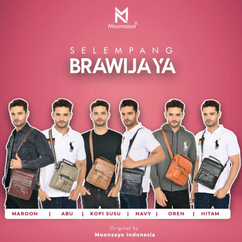 Selempang Moonzaya- selempang pria- Tas pria- Moonzaya