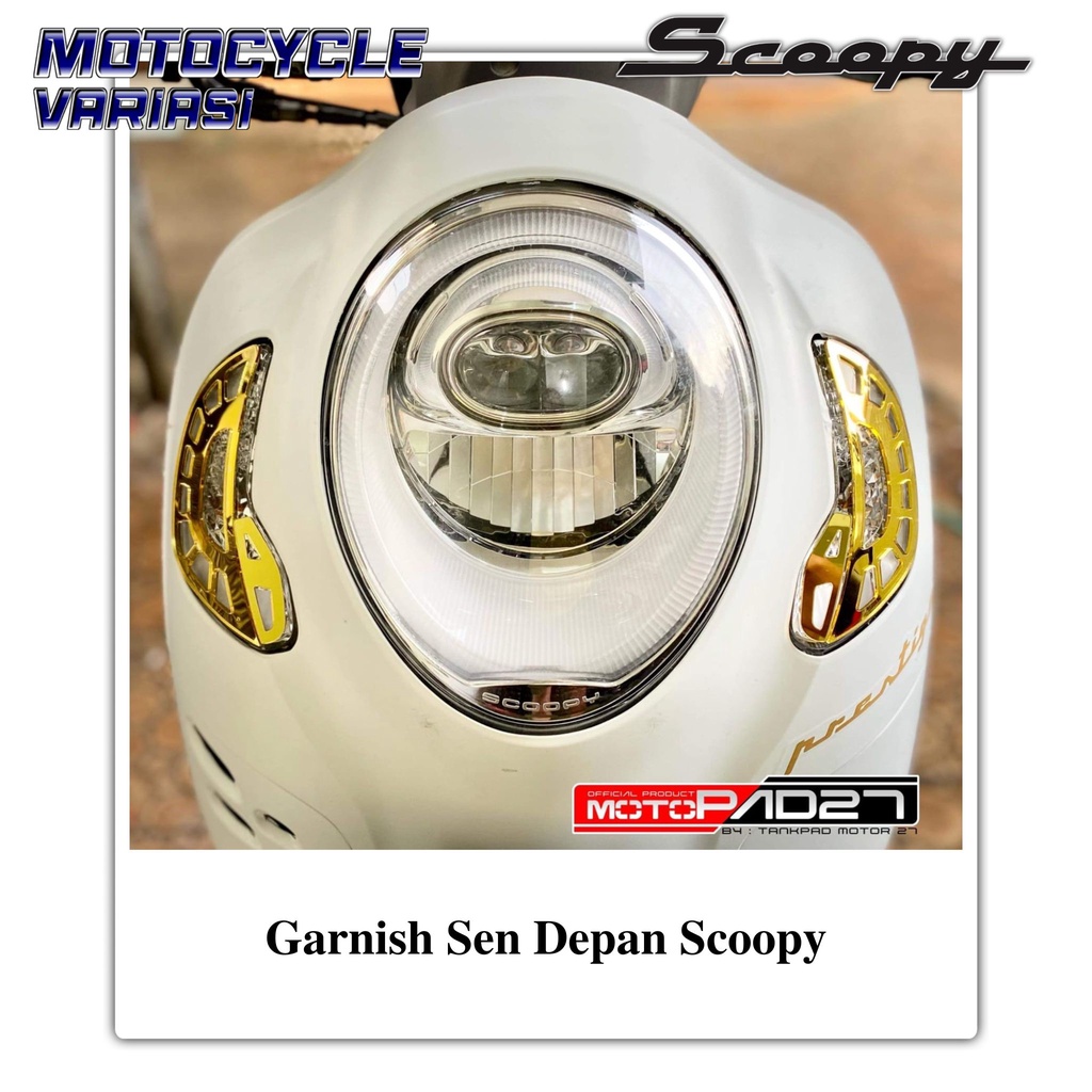 Garnish Sen Depan Scoopy Garnis Lampu Sen Scoopy