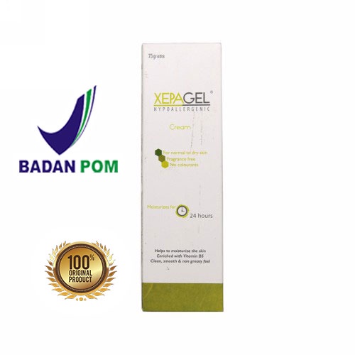 Xepagel Hypoallergenic Cream Original - BPOM Aman