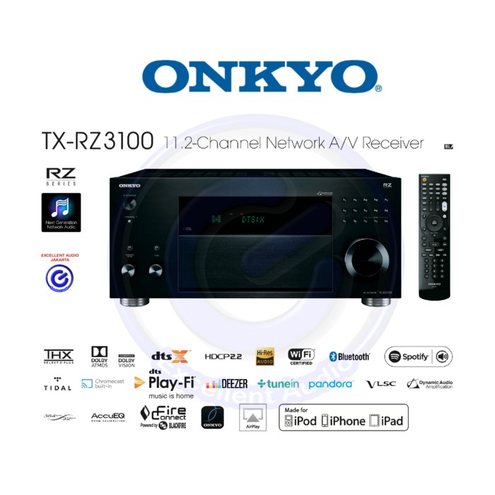 Onkyo TX NR3100 Network AV Receiver