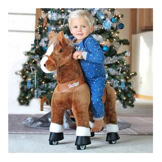 Diskon Ponycycle Horse Brown - Mainan Edukasi Anak (Coklat)