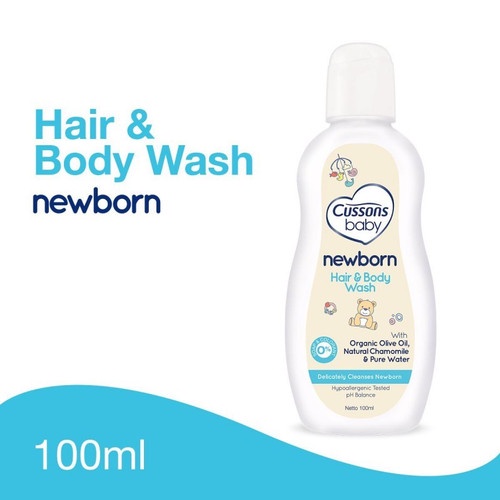 CUSSONS BABY NEWBORN HAIR&amp;BODY WASH