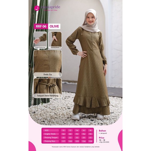 RF06 OLIVE/GAMIS REMAJA RAUNA