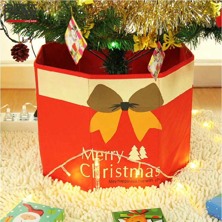 XTCC christmas tree cover leg pot kaki pohon natal hiasan aksesoris