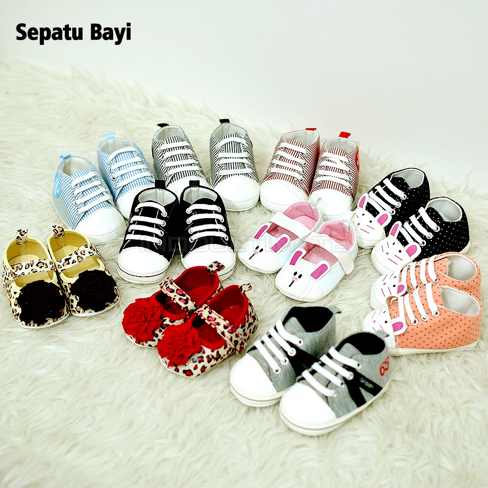 Sepatu Bayi Baby Shoes Sepatu Anak SY-710 Sepatu Bayi Laki-Laki Alas Kaki Bayi Cowok Sepatu Sneakers Anak Sepatu Bayi Perempuan