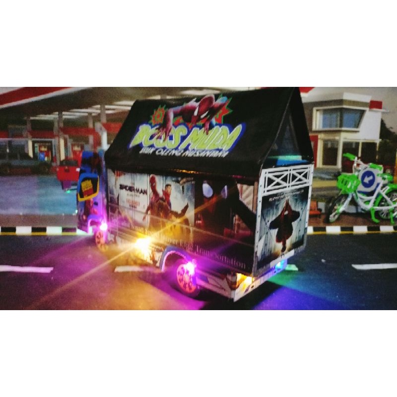 ( COD )TRUK OLENG JUMBO UKURAN P42CM BISA CUSTOM FOTO DAN NAMA DI PINTU BELAKANG