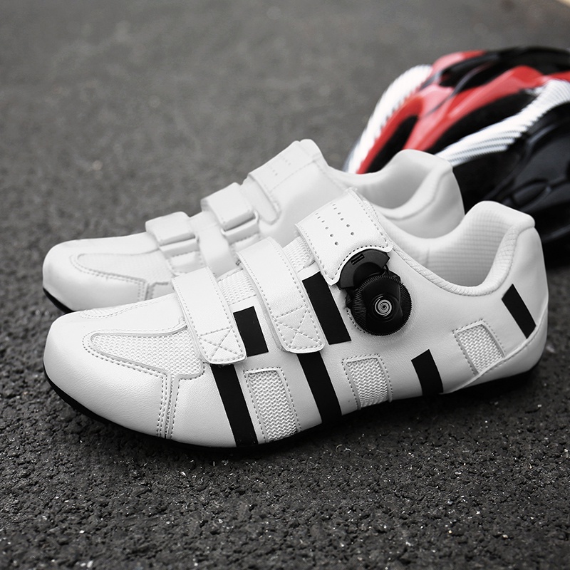 Import Terbaru Fashion Sepatu Sepeda Pria Wanita Roadbike Sneaker Ringan Flat Non Cleat Cycling Shoes Profesional MTB 122