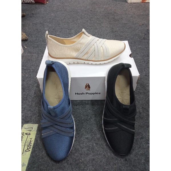 Sepatu wanita Tricia xband slipon hush puppies original