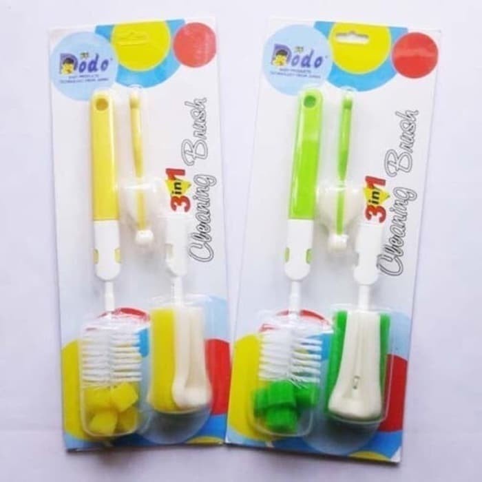 DODO CLEANING BRUSH 3 IN 1 - DODO SIKAT BOTOL - DODO PEMBERSIH BOTOL