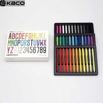 

Alpha Gel Pen Pena Pulpen Bolpoin 0.5mm 36 PCS - KACO