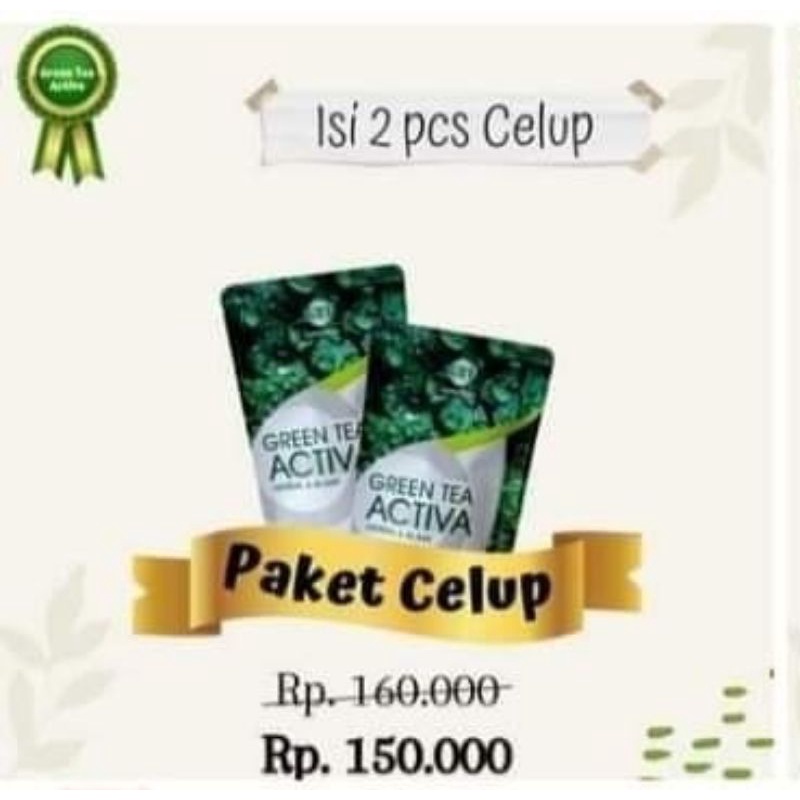 

Teh pelangsing green tea activa (celup)