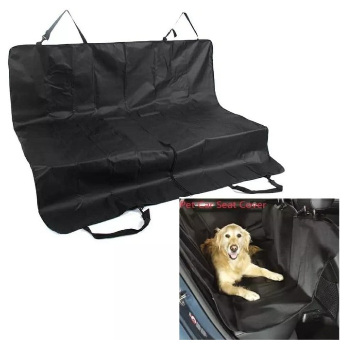 BAROKAH GAMIS Pet Car Seat Cover Protector Matras Pelindung Jok Mobil Dog Anjing