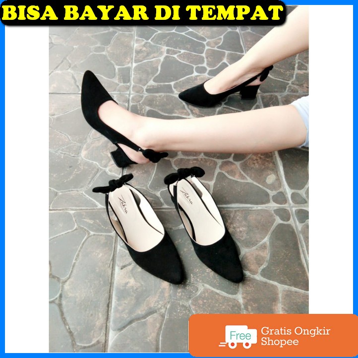 Sepatu Wanita Pedro Heals Pump Covered Original Sepatuwanita Ah67 OC643  Hak Tahu Rinaya