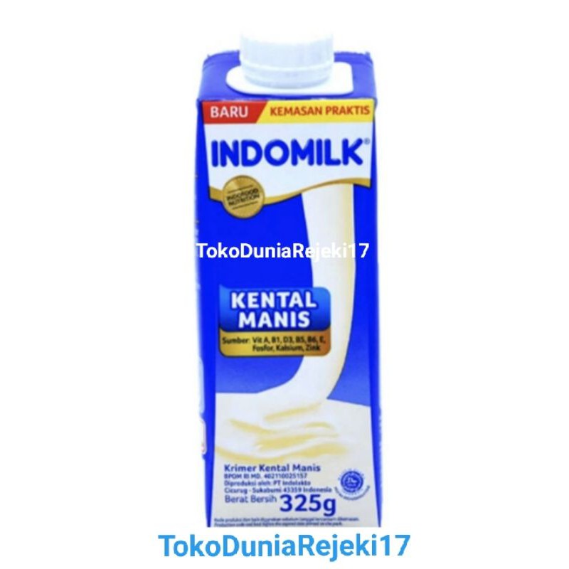 

INDOMILK Krimer Kental Manis 325ml