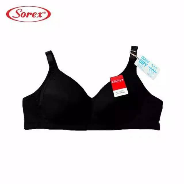 SOREX Bra Basic Pori Pori Quick Dry 02003 Busa Tipis Tanpa Kawat Original