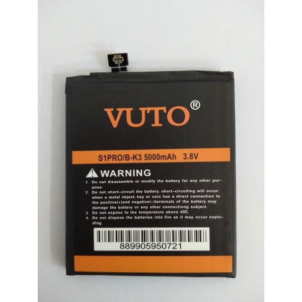 Battery Batere Batre Baterai Double Power Vuto Vivo S1 Pro B-K3 BK3