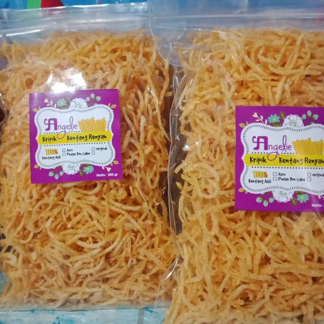 

Kripik kentang renyah "angelie