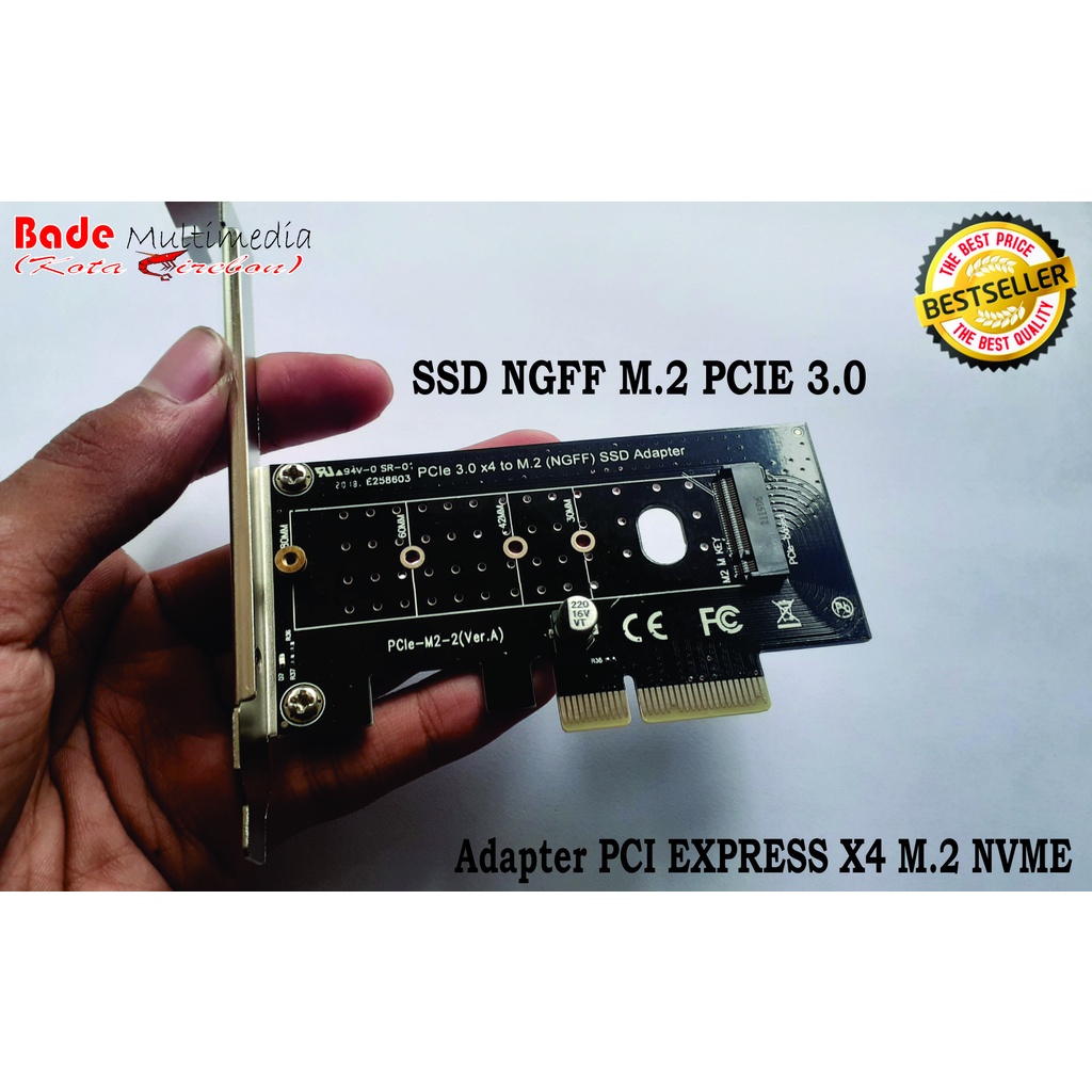 ADAPTER SSD M2 PCI EXPRESS X4 M.2 NVME SSD NGFF PCIE 3.0 ORIGINAL